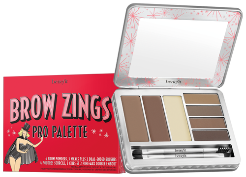 Benefit Набор для бровей Brow Zings Pro, medium-deep