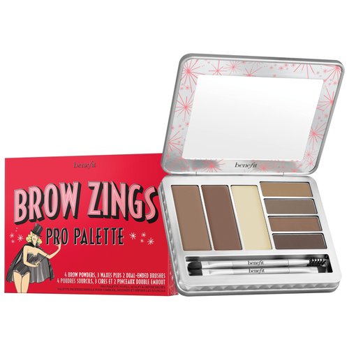 Benefit Набор для бровей Brow Zings Pro, medium-deep