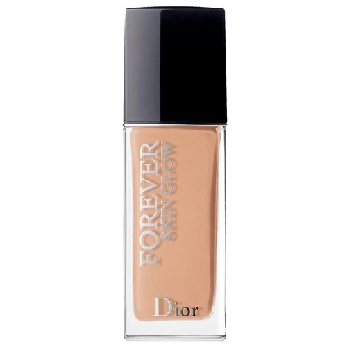 dior dior пудра кушон dior forever skin glow cushion Dior Тональный крем Forever Skin Glow, SPF 35, 30 мл, оттенок: 3WP Warm Peach