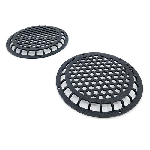 Грили объемные чёрные 16 см 6-65 дюйм внеш 170 6-уг на ножках 2 шт 69000₽