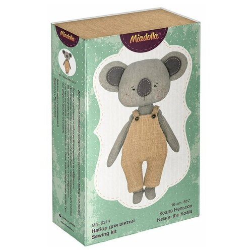 фото Miadolla набор для изготовления игрушки коала нельсон (mn-0314)