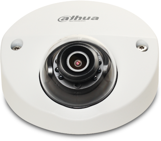 Мини-купольная IP видеокамера имеет разрешение камеры 4Мп DAHUA DH-IPC-HDPW1420FP-AS-0280B - фотография № 2
