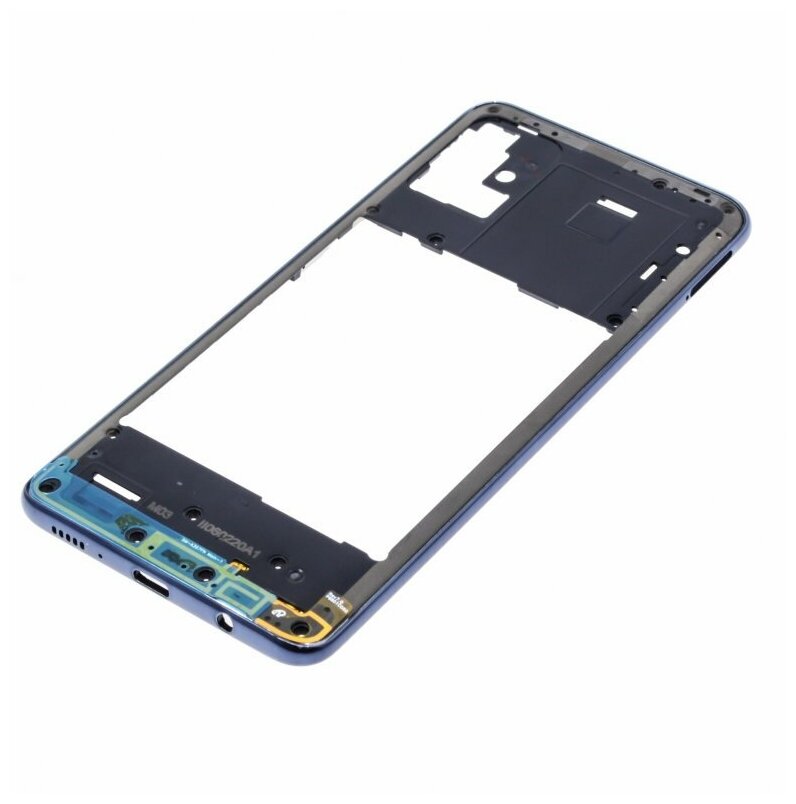 Средняя часть корпуса для Samsung A515 Galaxy A51 черный