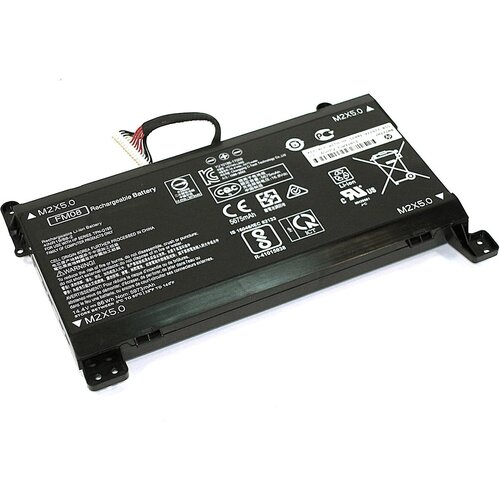 Аккумулятор FM08 для ноутбука HP 17-AN 16pin 14.4V 5700mAh черный