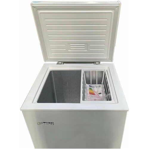 Морозильный ларь Optima BD-131K, 104 л класс A, 126 кВт в год, 2 в 1 Холодильник, Температурный режим от +7 до -18 С, Компрессор TOSHIBA