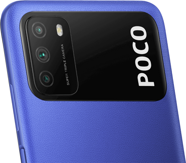 Смартфон XIAOMI Poco M3 128Gb, синий - фото №9