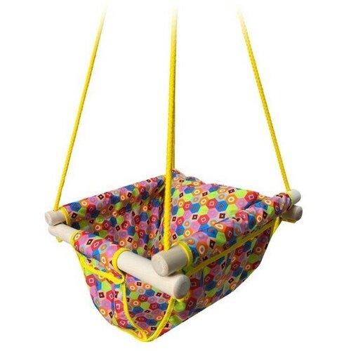 Качели детские подвесные «Качели. Симпл», разноцветные