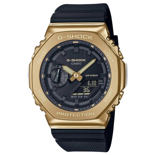 фото Наручные часы casio casio gm-2100g-1a9, черный, золотой