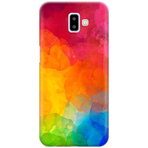 фото Re:pa накладка transparent для samsung galaxy j6+ 2018 с принтом "буйство красок"