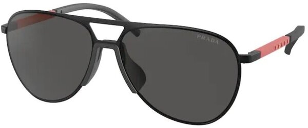 Солнцезащитные очки Prada, авиаторы, оправа: металл, с защитой от УФ, для мужчин