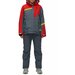 Комплект с брюками  для сноубординга, зимний, силуэт полуприлегающий, утепленный, водонепроницаемый, размер 60, красный