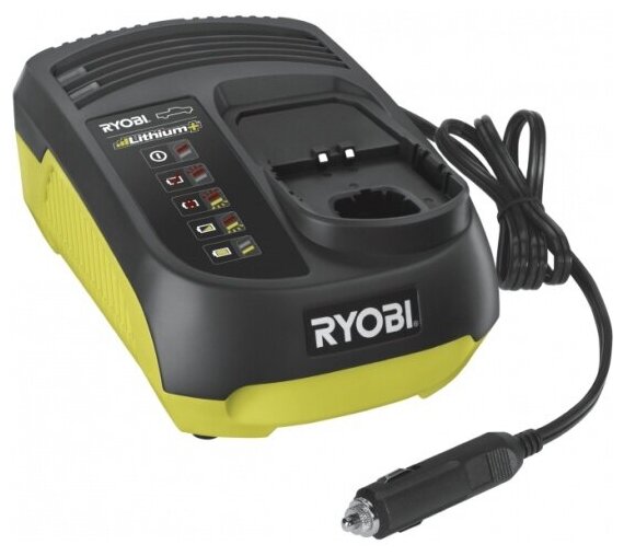 Зарядное устройство Ryobi RC18118C ONE+, 18 V, Li-Ion, от а/м прикуривателя