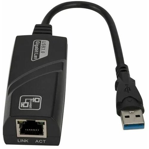 Переходник USB 3.0 - LAN 1000 Мбит/с, / USB 3.0 адаптер на RJ45, LAN
