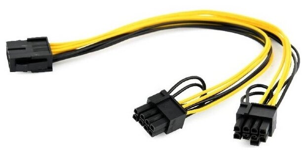 Разветвитель Cablexpert PCI-E 8-pin - 2x PCIe 6+2 pin (CC-PSU-85)