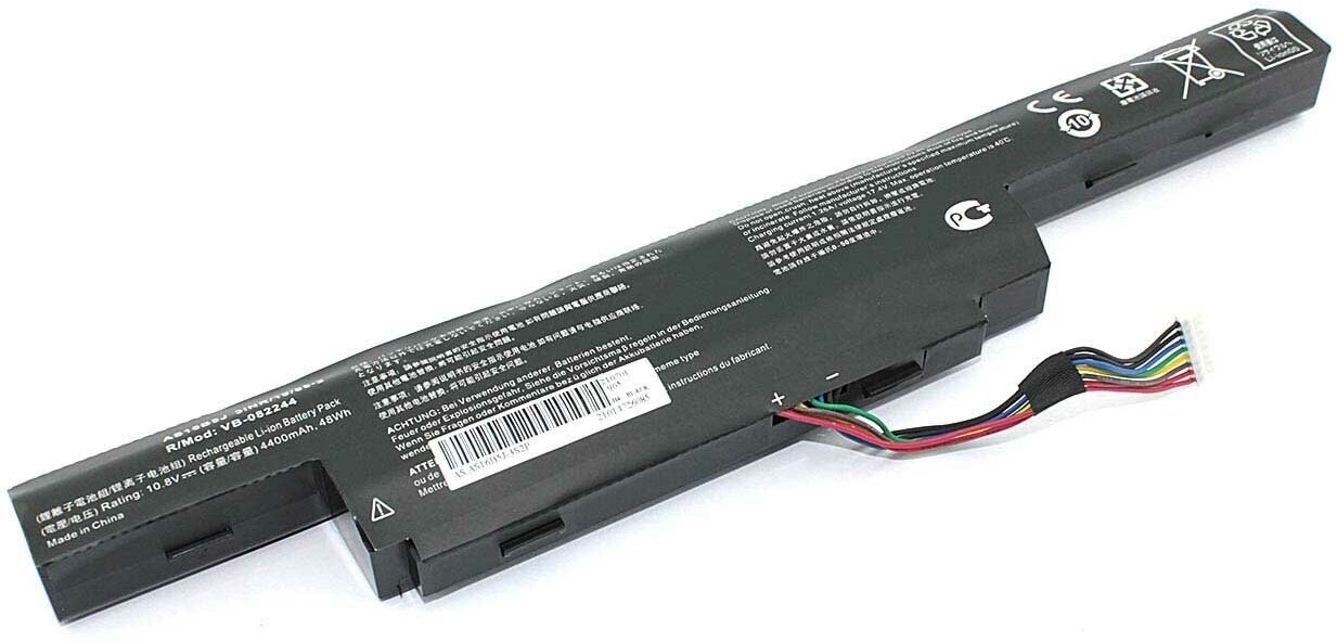 Аккумулятор OEM (совместимый с AS16B5J, AS16B8J) для ноутбука Acer Aspire E15 E5-575G 10.8V 4400mAh черный