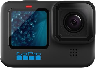 Экшн-камера GoPro HERO11 Black, 27.6МП, 5312x2988, 1720 мА·ч, черный