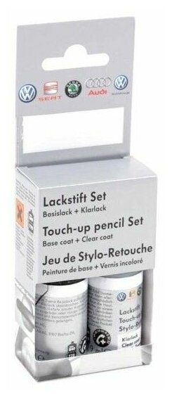 Автоэмаль набор для ремонта мелких дефектов VAG Touch-up pencil set