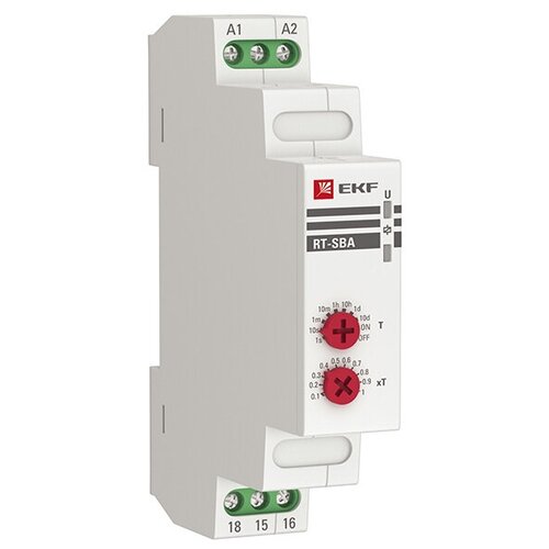 Реле времени RT-SBA (задержка времени включ.) 12-240В EKF PROxima rt-sba-12-240