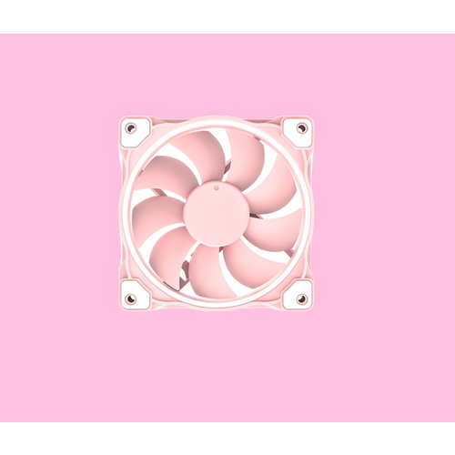 Вентилятор для корпуса ID-Cooling ZF-12025 Piglet Pink 120mm, 900 2000 RPM, 4Pin PWM