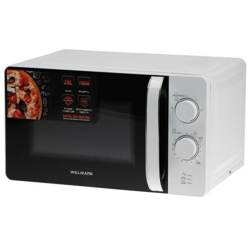 Микроволновая печь WILLMARK WMO-281XW 700 Вт 20 л бело-чёрная 882600₽