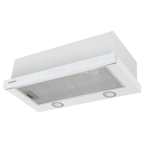 Вытяжка встраиваемая Maunfeld VS Fast Glass 60 белый управление кулисные переключатели 1 мотор 1337000₽