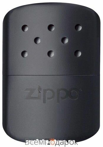 Каталитическая грелка ZIPPO, сталь с покрытием Black, чёрная, матовая, на 12 ч, 66x13x99 мм