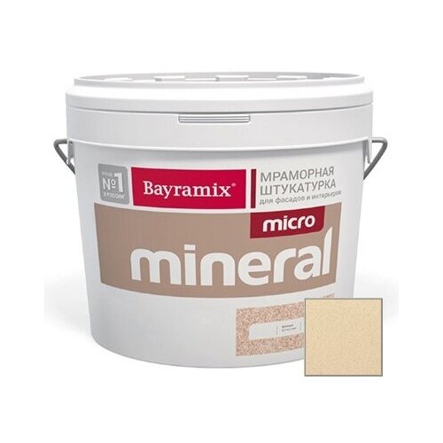 Декоративная штукатурка Bayramix Mineral Micro 645+SILVER 15 кг декоративная штукатурка bayramix mineral gold g081 15 кг