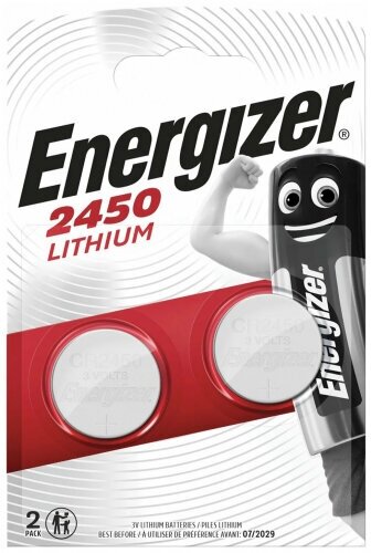 Элемент питания Energizer CR2450 бл 2