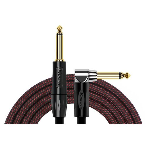 Kirlin IWB-202BFGL 6M BR кабель инструментальный Разъемы: 1/4 прямой моноджек 1/4 угловой мон