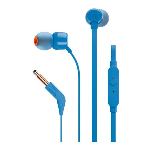 Наушники JBL T110 Blue JBLT110BLU 1741₽