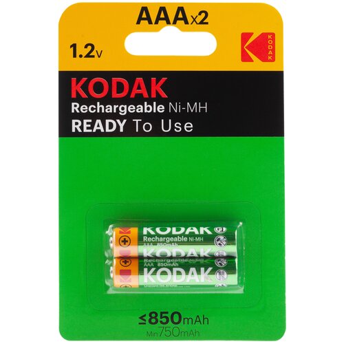 Аккумуляторы Kodak HR03-2BL 850mAh ААА 2 шт