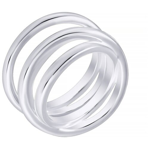 фото Element47 широкое ювелирное кольцо из серебра 925 пробы 10979frswsh1_ko_wg, размер 18