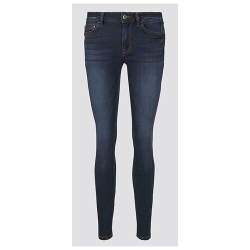 Джинсы скинни Tom Tailor, размер 28/32, синий джинсы скинни tom tailor прилегающие средняя посадка стрейч размер 31 32 серый