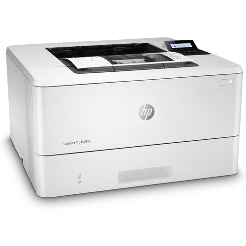 HP Принтер HP LaserJet Pro M404dw (A4,1200dpi, 38 ppm, 256 Mb, 2tray 100+250, Duplex, USB2.0/GigEth/WiFi, PS3, ePrint, AirPrint, 1y warr, cartridge 3000 in box, repl. C5F95A) (W1A56A#B19) лазерное многофункциональное устройство hp laserjet pro mfp 4103fdn p c s f a4 40 ppm 512mb duplex 2 trays 100 250 adf 50 usb 2 0 gigeth w1510a in box usb cabel in box 2z628a bbu