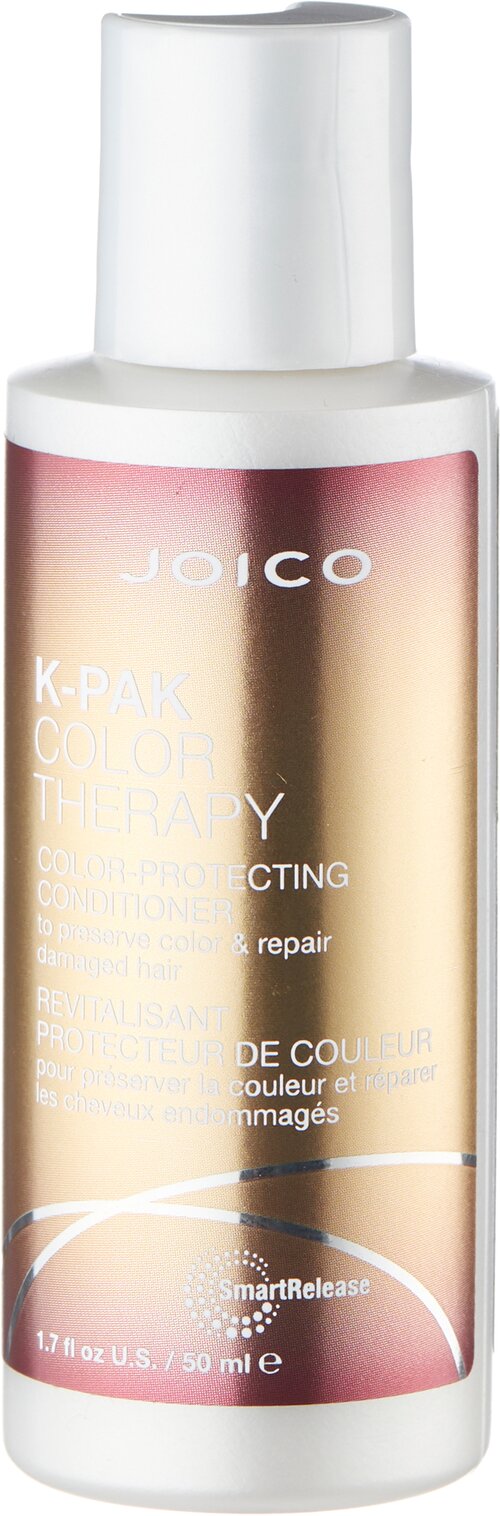 Joico кондиционер K-Pak Color Therapy Color-Protecting Revitalisant восстанавливающий для окрашенных волос, 50 мл