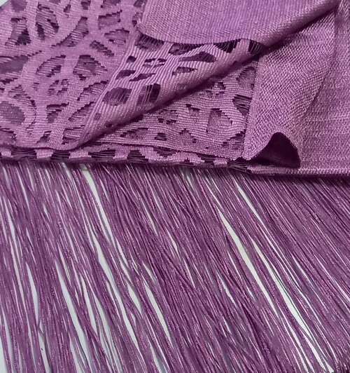Нитяные шторы (Кисея), 160х200, фиолет