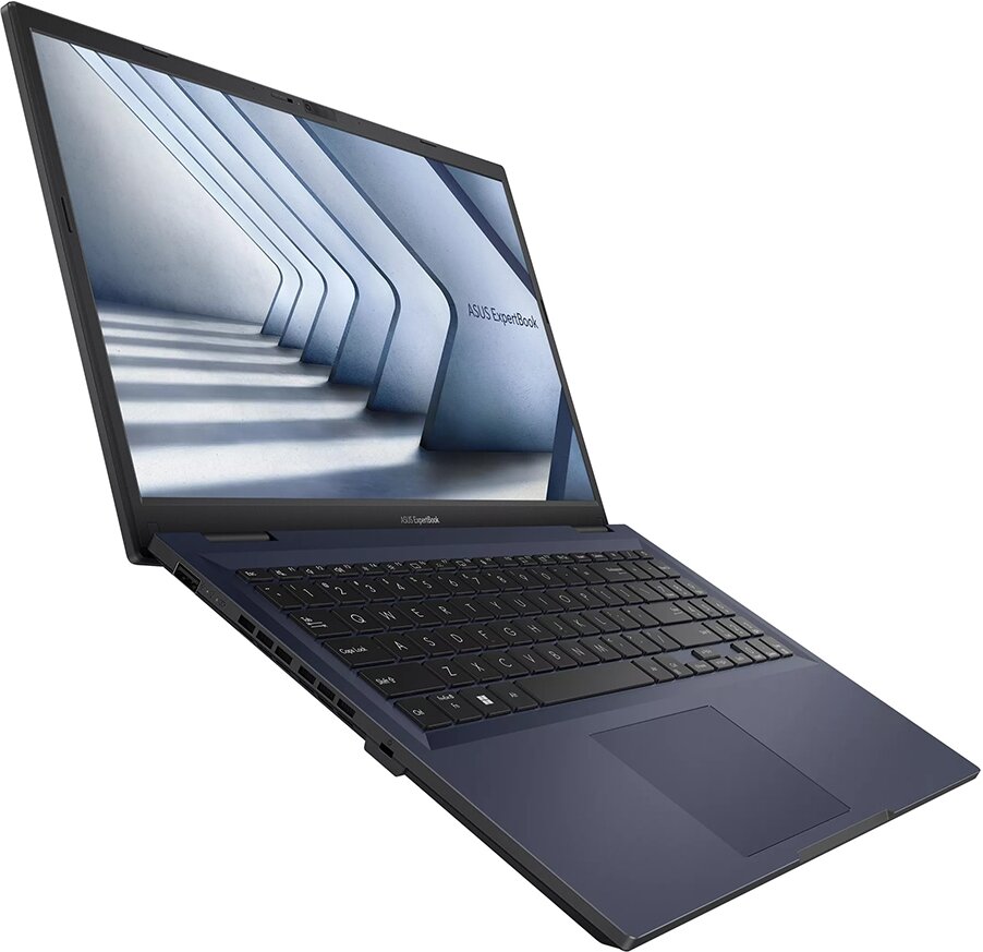 Ноутбук Asus Expertbook B1502CBA-BQ0423, 15.6", IPS, Intel Core i7 1255U, DDR4 16ГБ, SSD 512ГБ, Intel UHD Graphics, черный (90nx05u1-m00h50) - фото №2