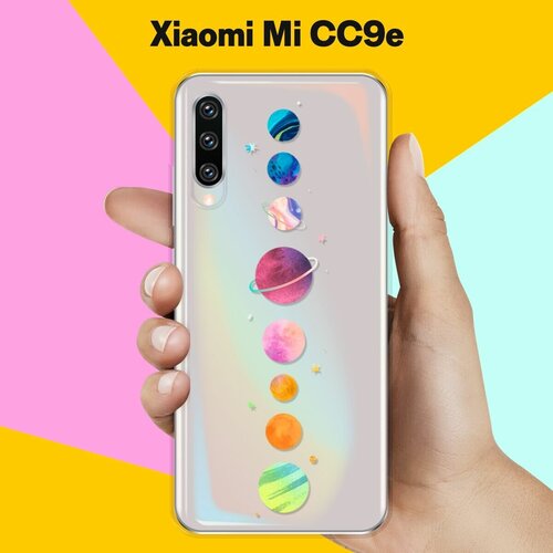 Силиконовый чехол Планеты на Xiaomi Mi CC9e силиконовый чехол на xiaomi mi cc9e сяоми ми сс9е парочка бобров