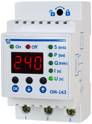 Реле контроля мощности Новатек-Электро ОМ-163