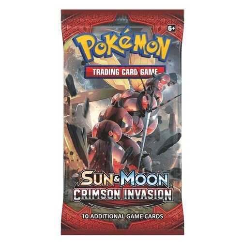 Покемон карты коллекционные: Бустер Pokemon издания Sun & Moon Crimson Invasion на английском 324 360pcs pokemon cards sun