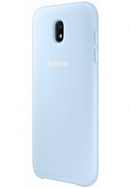 Чехол (клип-кейс) SAMSUNG Dual Layer Cover, для Samsung Galaxy J5 (2017), голубой [ef-pj530clegru] - фото №3