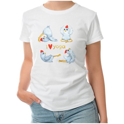 фото Футболка roly, размер s, белый