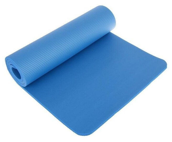 Коврик для йоги 183x 61x 1,5 см, цвет синий