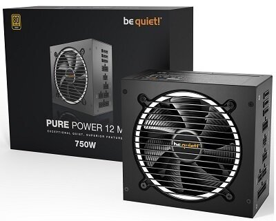 Блок питания Be Quiet! 750W PURE POWER 12 M (BN343)