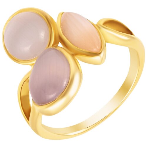 фото Кольцо из серебра 925 пробы с ювелирным стеклом sr1629_ko_us_001_yg element47