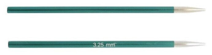 Спицы съемные Zing 3,25мм стандартные (12 см) KnitPro, 47512