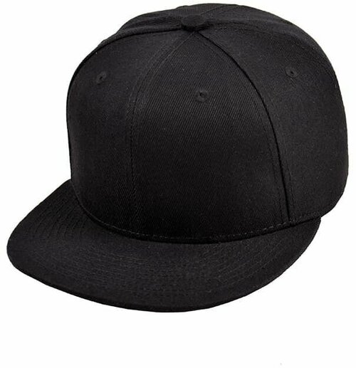 Бейсболка Street caps, размер 55-60, черный