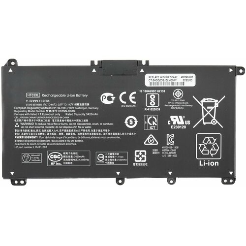 клавиатура для hp pavilion 15 da 15 db 15 df 15 dx 15 ec 15 cn 15 cs 15 cr 15 cp 15 cw 15 dw 17 by 17 ca 17 cd 250 g7 255 g7 черная без рамки с подсветкой Аккумулятор HT03XL для HP 250 G7 / Pavilion 14-C / 15-CS / 15-DA / 17-BY / 17-CA 3400mAh