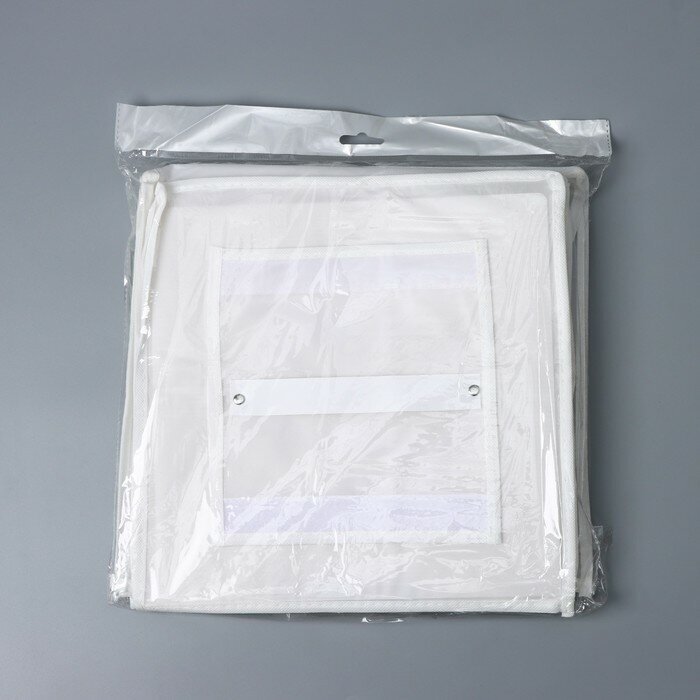 Кофр подвесной «Стейт», 4 отделения, 80×30×30 см, цвет белый - фотография № 7
