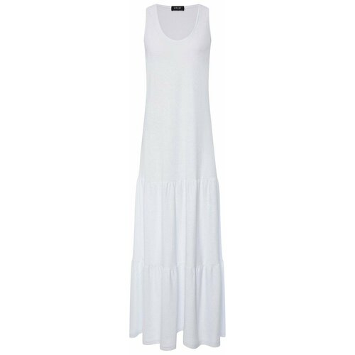 Сарафан MYARI, хлопок, повседневный, размер onesize, белый